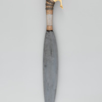 Knife (Barong) with Inscriptions