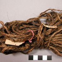 Cord of woven rattan
