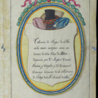 Title Page for Colección de trages de Manila tanto antiguos como modernos, de toda clase de yndias