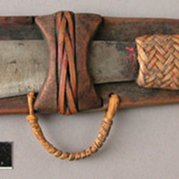 Household knives with sheaths