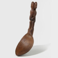 Spoon with figural handle