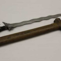 Sword with scabbard (Keris)