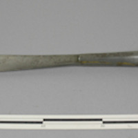Dao (dah) with long socketed blade 