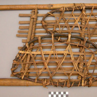 Bamboo carrying frame