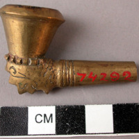 Brass pipes made by the Ifugao