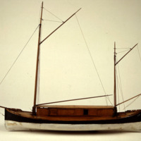 Model of Lorcha Ship