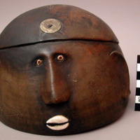 Wooden hat, worn chiefly by the Ifugao