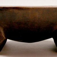 Hog-shaped food dish generally used only by priests