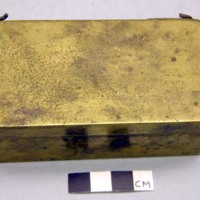 Brass betel nut box