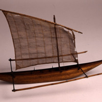 Model of Bangka Boat