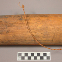 Bamboo basket for holding shell fish (08-36-70/74137)