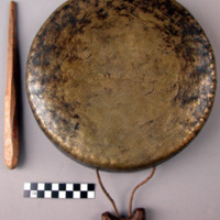 Gong of chinese bronze, an heirloom &quot;from the gods&quot;