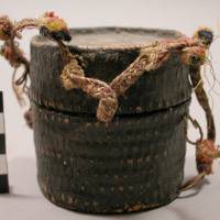 Basket box, cylindrical
