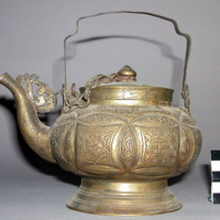 Brass tea pot