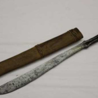 Sword with scabbard (Sual)