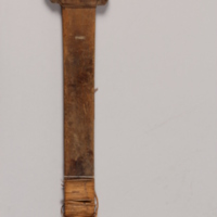 Scabbard for edged blade