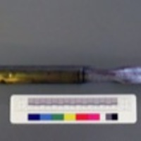 Steel-bladed spear