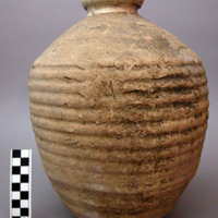 Large pottery jar