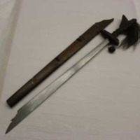 Sword with scabbard (Campilan)