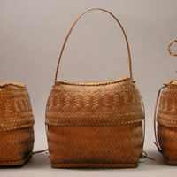 Baskets, covered