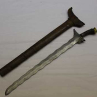 Sword with scabbard (Calis)