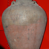 Large pottery jar
