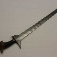 Sword with scabbard (missing)