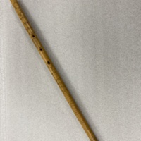 Kalelleng (Docorated bamboo nose flute)