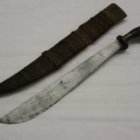 Sword with scabbard (Habag)