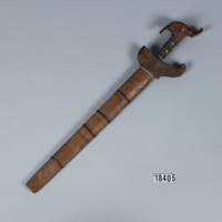 Edged Blade with Scabbard