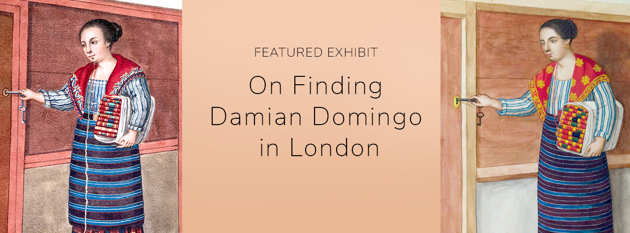 On Finding Damian Domingo in London
